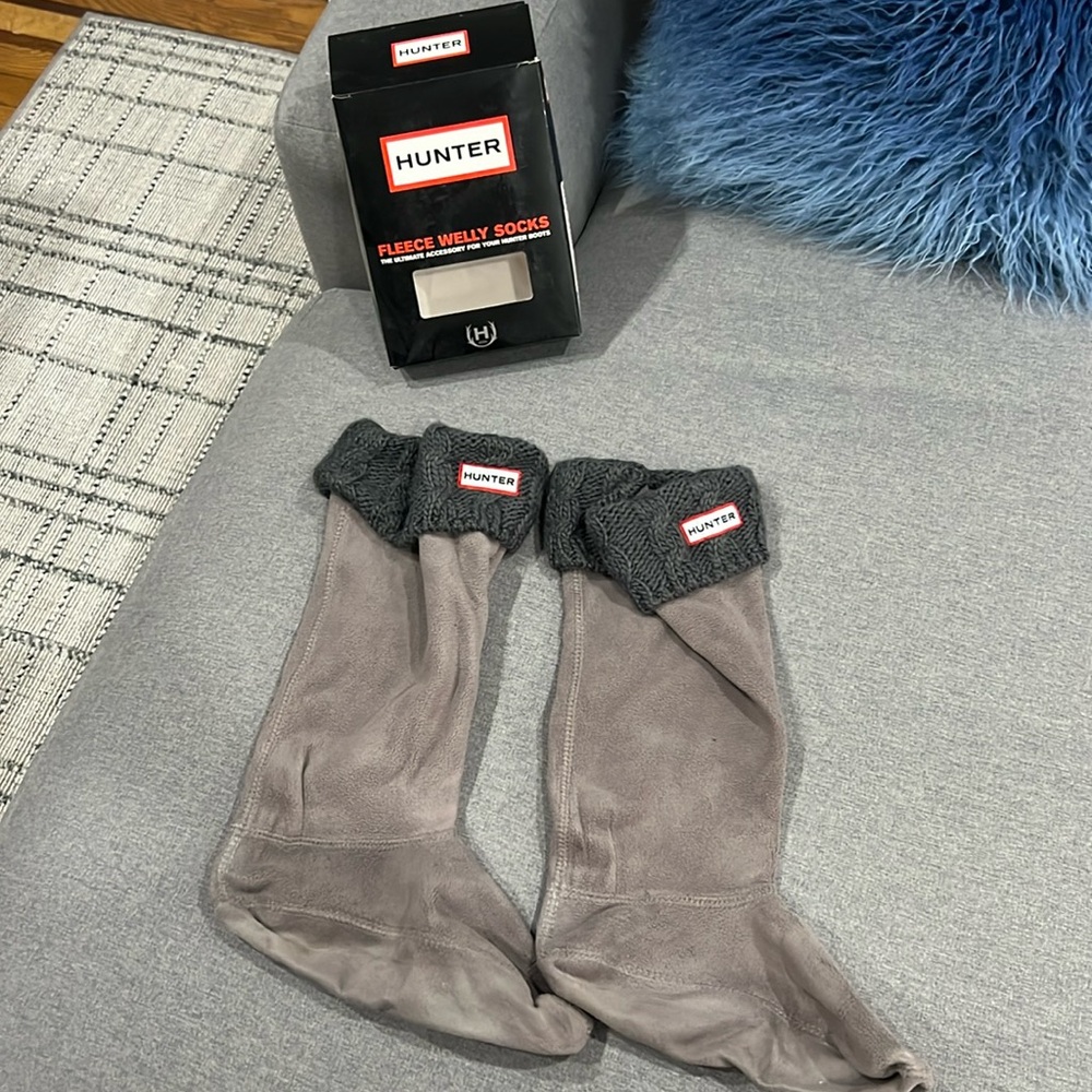 Hunter Fleece Welly Socks